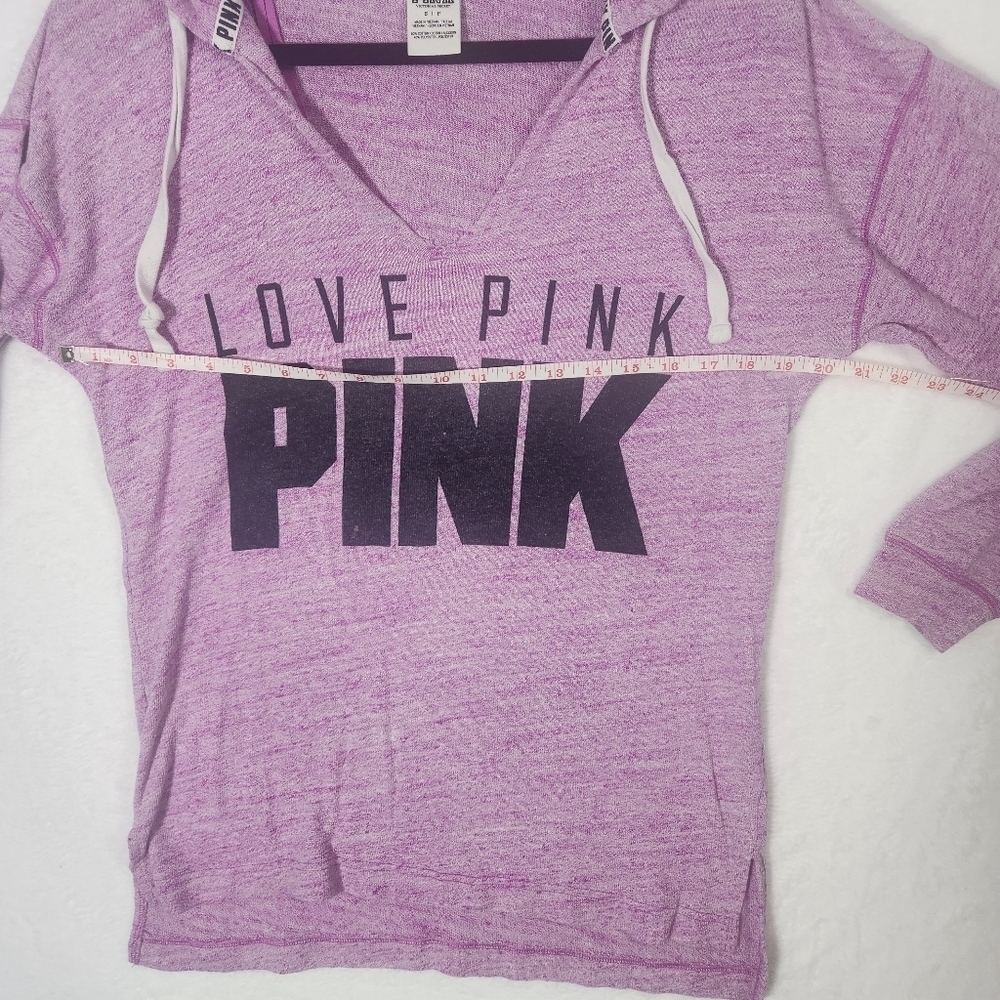 Love Pink By Victoria's Secret Hoodie Sweatshirt, size Small - Picture 6 of 9